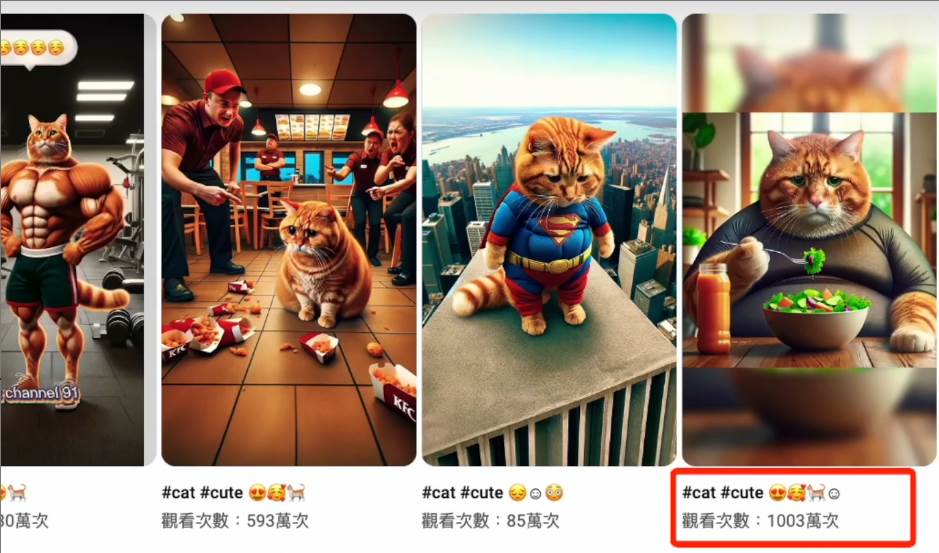 AI貓咪剧情号，30天涨粉100w，制作简单，一个视频全网分发，轻松月入1W+网创吧-网创项目资源站-副业项目-创业项目-搞钱项目网创吧