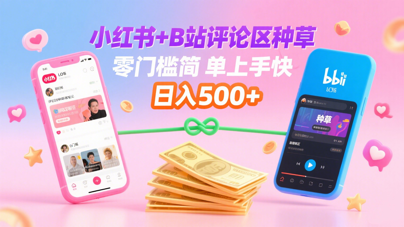 小红书+B站评论区种草,0门槛1分钟一单,只需复制粘贴,日入500+网创吧-网创项目资源站-副业项目-创业项目-搞钱项目网创吧