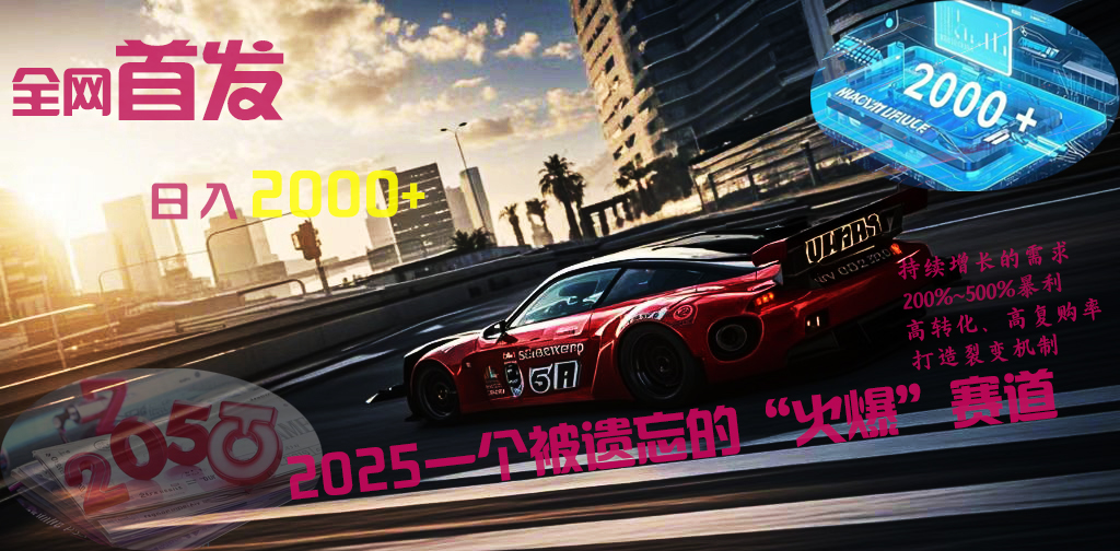 全网首发:2025一个被遗忘的“火爆”赛道轻松日入2000+网创吧-网创项目资源站-副业项目-创业项目-搞钱项目网创吧