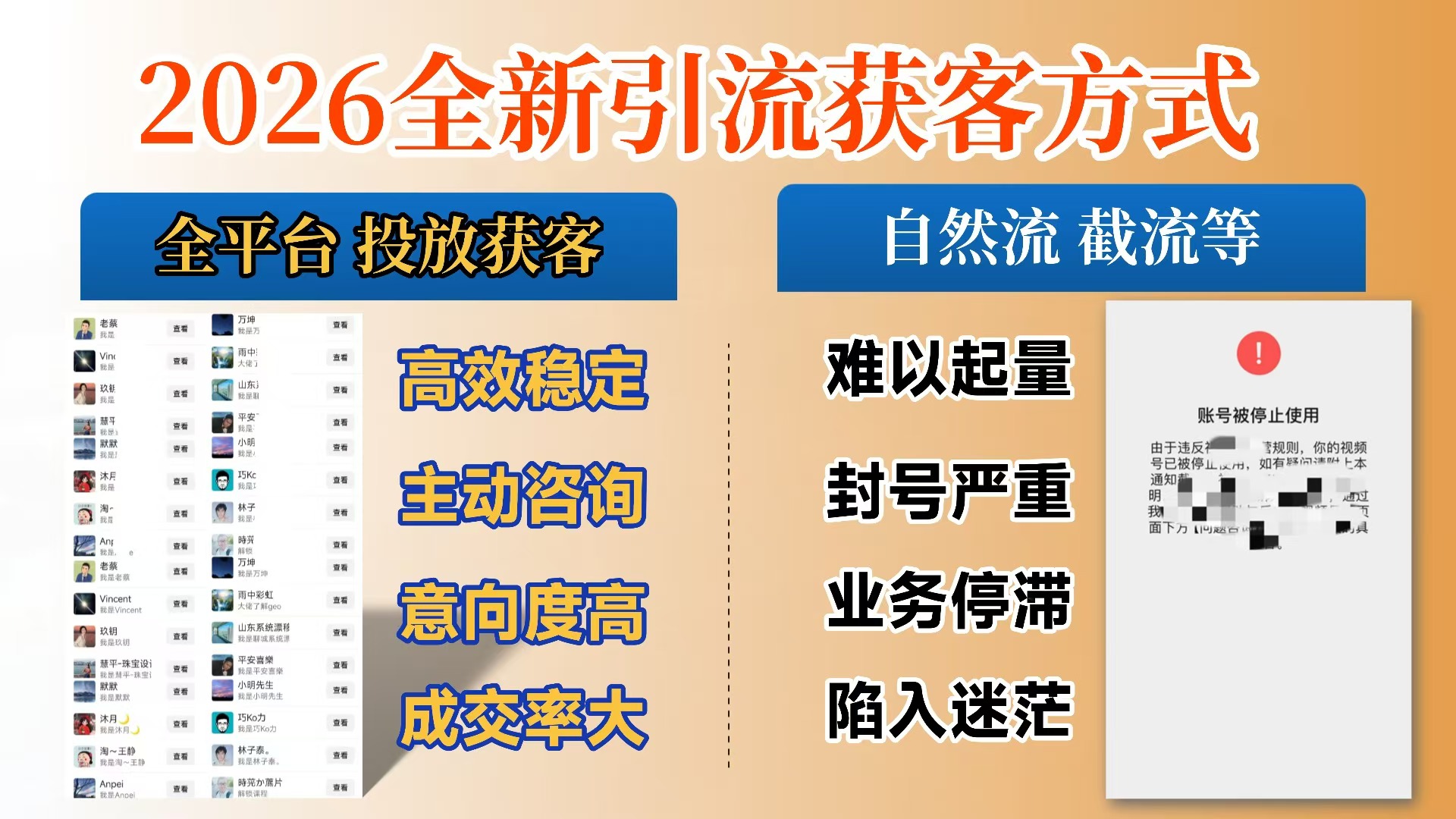 【首发】打破获客壁垒，如何利用投放实现财富自由与事业升级阿辉网创资源-网创项目资源站-副业项目-创业项目-搞钱项目阿辉网创资源